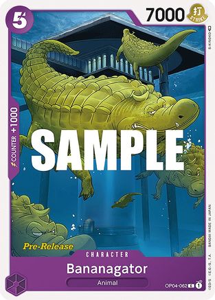 Bananagator (OP04-062) - Common