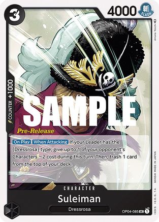 Suleiman (OP04-085) - Uncommon