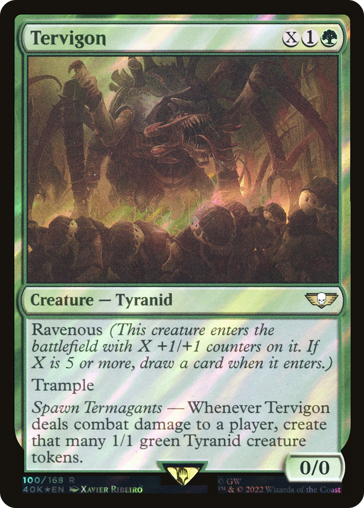 Tervigon (40K-100★) - Warhammer 40,000 Commander Foil