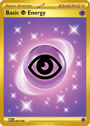 Basic Psychic Energy 207/165  - Holofoil - Hyper Rare