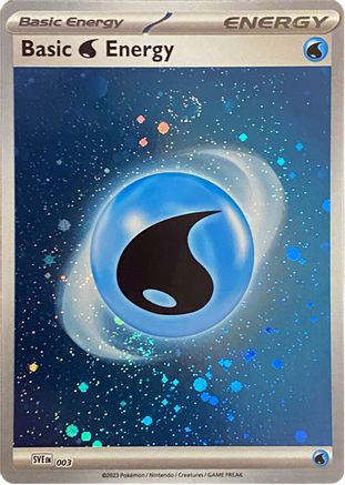 Basic Water Energy (Cosmos Holo) 003  - Holofoil - Common