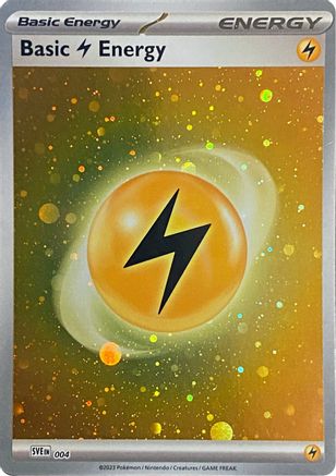 Basic Lightning Energy (Cosmos Holo) 004  - Holofoil - Common