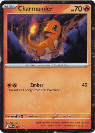 Charmander (Cosmos Holo) 047  - Holofoil - Promo