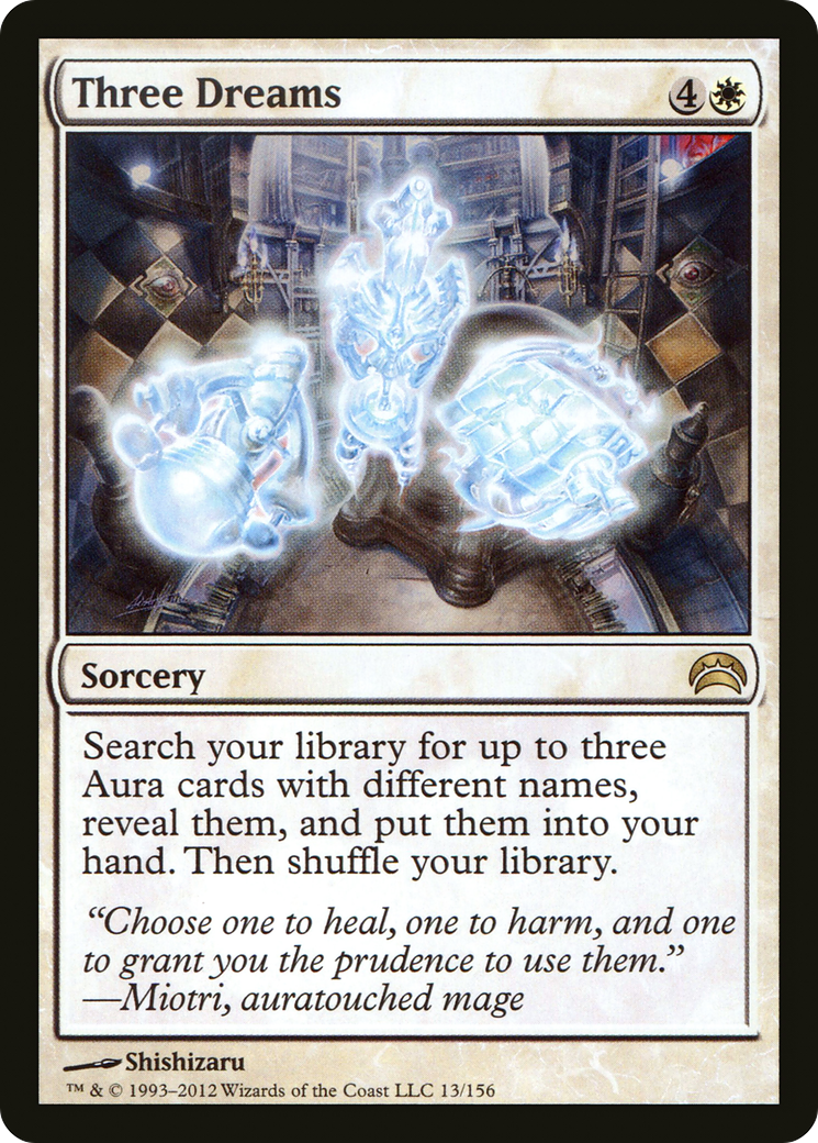 Three Dreams (PC2-013) - Planechase 2012 Foil