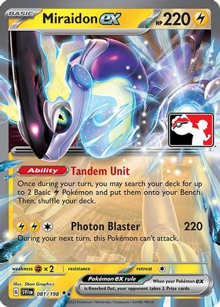 Miraidon ex 081/198  - Holofoil - Double Rare