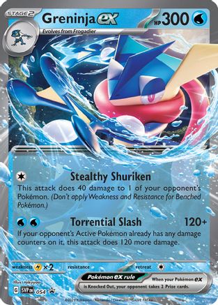 Greninja ex 054  - Holofoil - Promo
