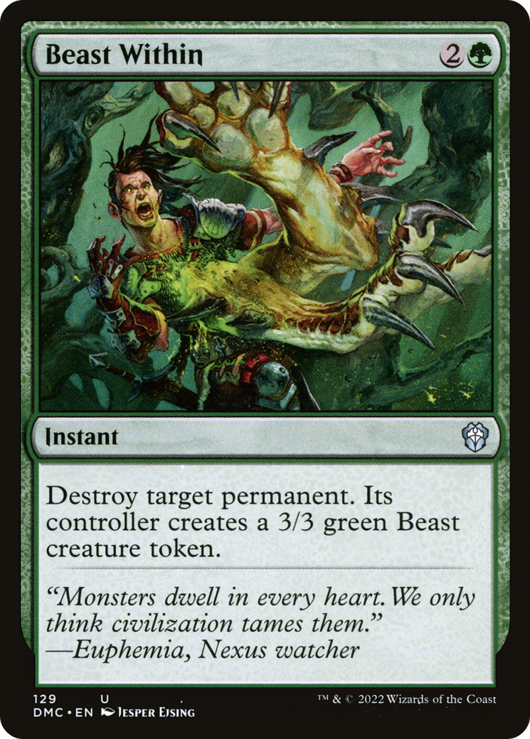 Bête intérieure [Dominaria United Commander] 