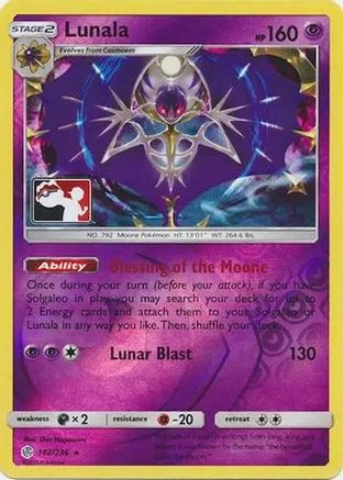 Lunala  - Reverse Holofoil - Holo Rare