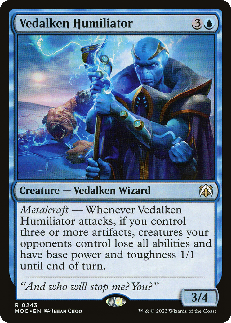 Vedalken Humiliator [Marche du commandant de la machine] 