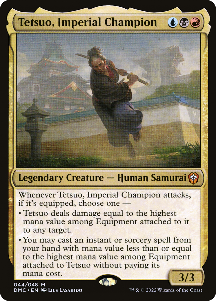 Tetsuo, Champion Impérial [Commandant Uni de Dominaria] 