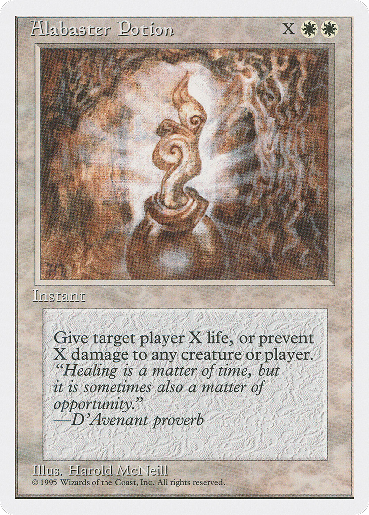 Alabaster Potion (4ED-) - Fourth Edition