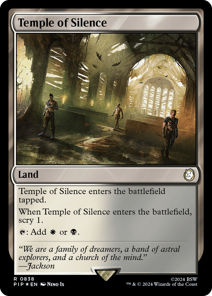 Temple du Silence (Surge Foil) [Fallout] 