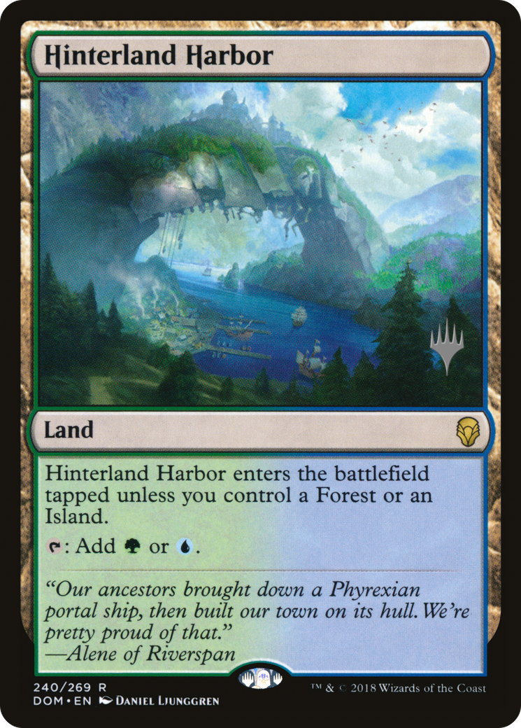 Port de l'arrière-pays (Pack promotionnel) [Dominaria Promos] 