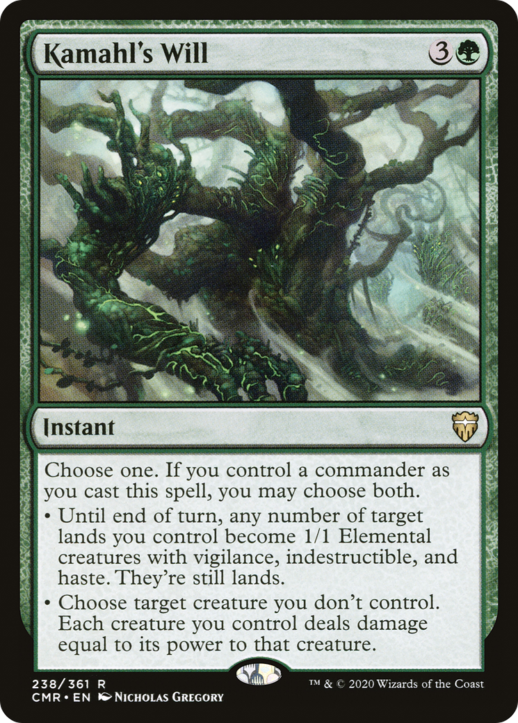 Volonté de Kamahl [Commander Legends] 