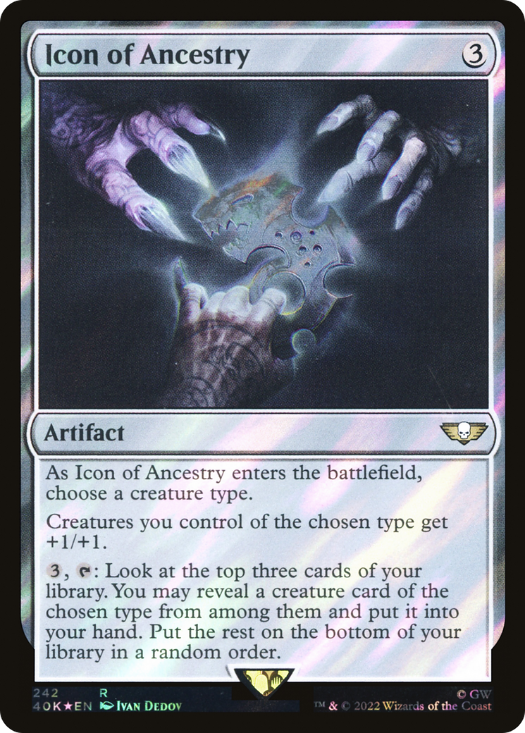 Icône de l'ascendance (Surge Foil) [Warhammer 40,000] 