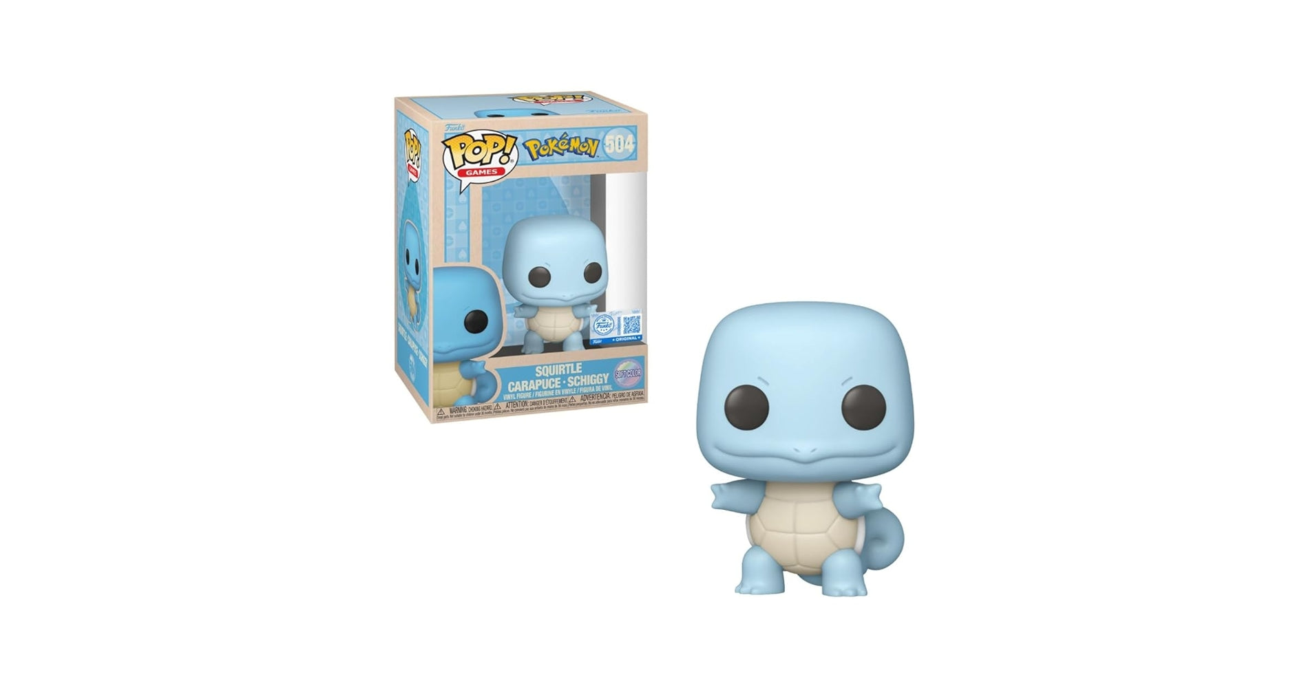 Pokemon - Funko POP! Soft Colour - Special Edition - Squirtle