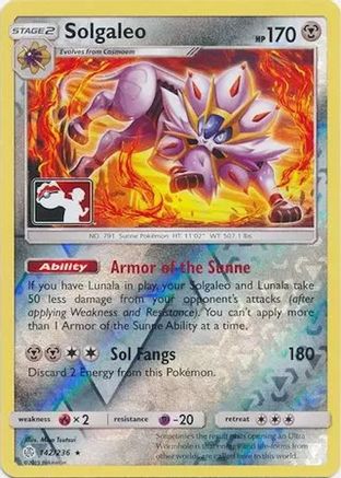 Solgaleo  - Reverse Holofoil - Holo Rare
