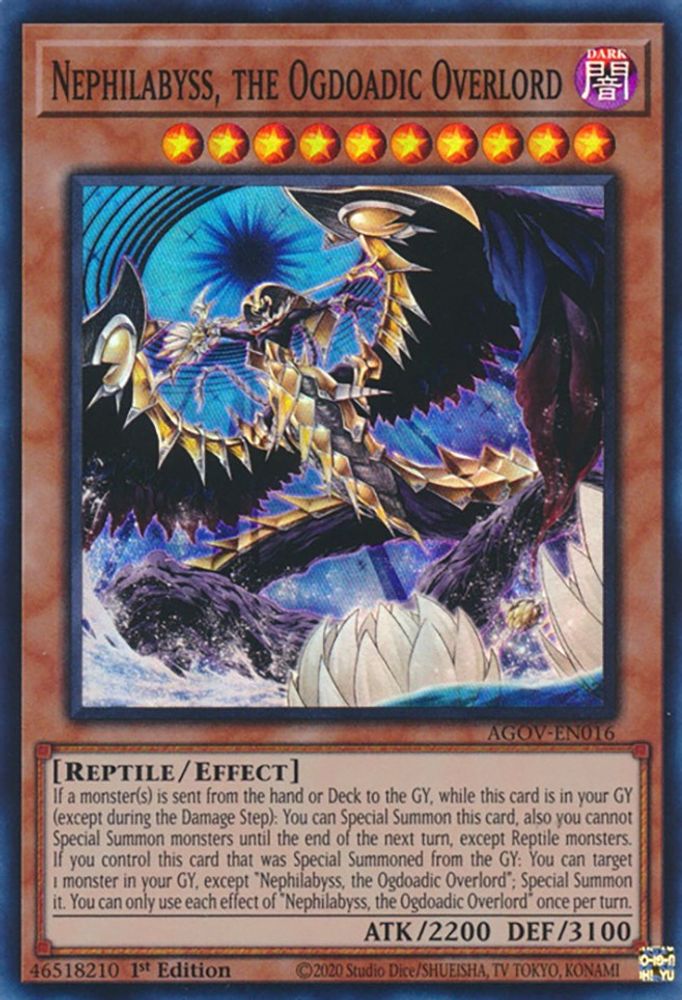 Nephilabyss, the Ogdoadic Overlord (AGOV-EN016) - Super Rare