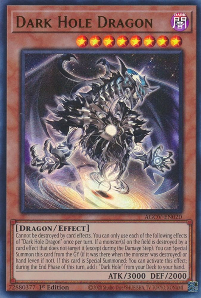 Dark Hole Dragon (AGOV-EN020) - Ultra Rare