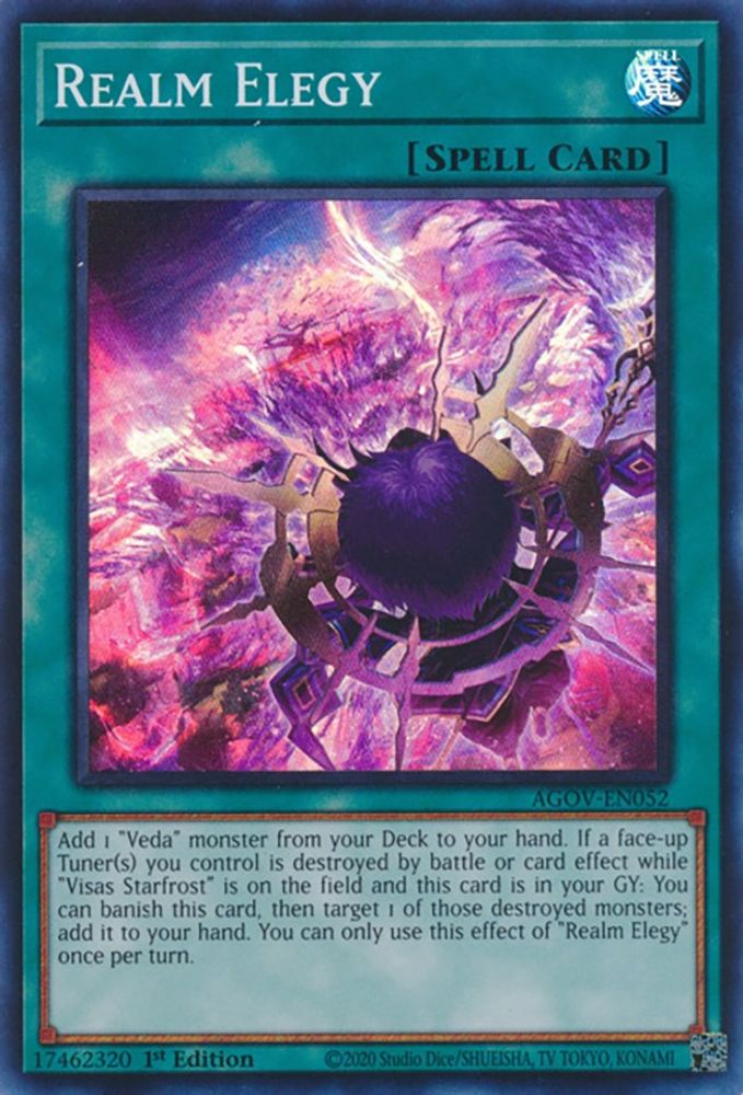 Realm Elegy (AGOV-EN052) - Super Rare