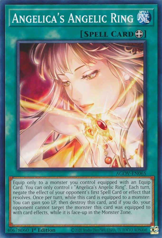 Angelica's Angelic Ring (AGOV-EN065) - Common