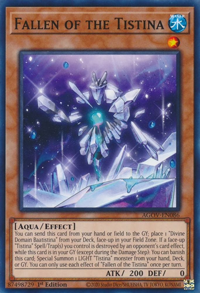 Fallen of the Tistina (AGOV-EN086) - Common