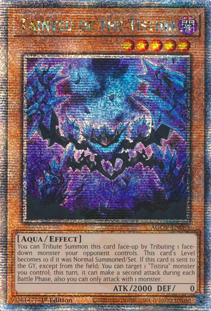 Corrompu de la Tistina (Quarter Century Secret Rare) [AGOV-EN088] Quarter Century Secret Rare 