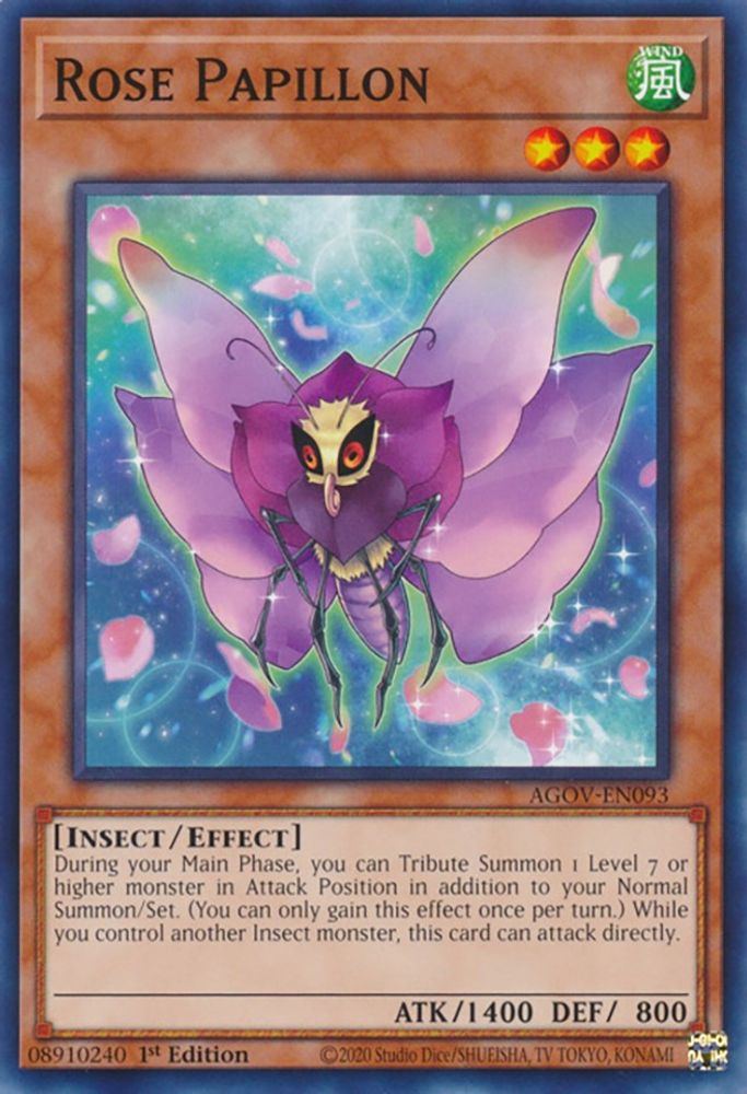 Rose Papillon (AGOV-EN093) - Common