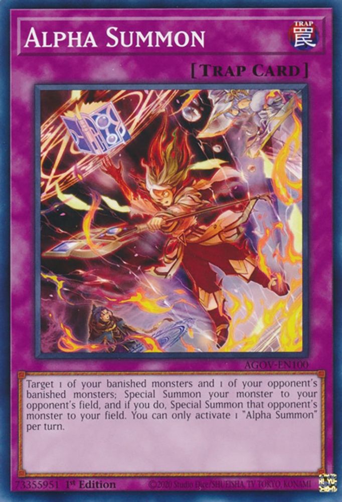 Alpha Summon (AGOV-EN100) - Common