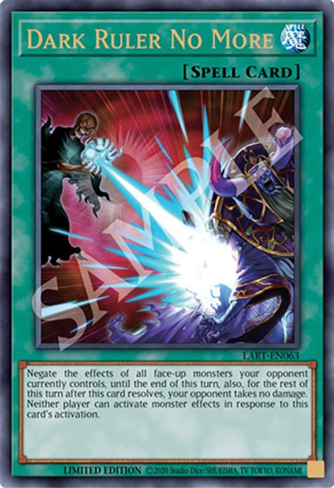 Dark Ruler No More (LART-EN063) - Ultra Rare