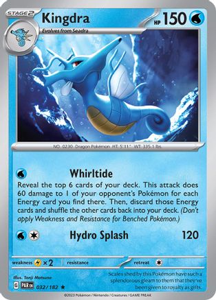 Kingdra 032  - Holofoil - Rare