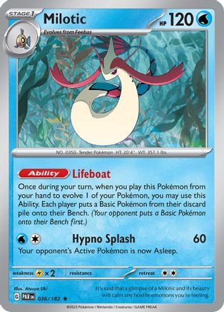 Milotic 036  - Holofoil - Rare