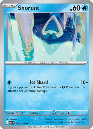 Snorunt 037/182  - Common