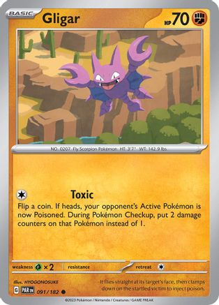 Gligar 091  - Common