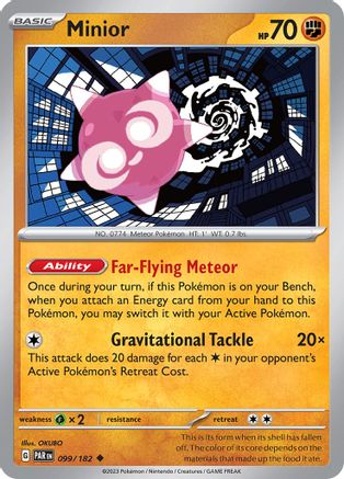 Minior 099/182  - Uncommon