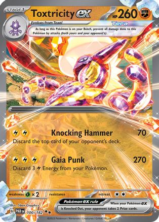 Toxtricity ex 100  - Holofoil - Double Rare