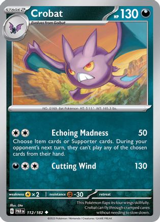 Crobat (112/182) [Écarlate et Violet : Faille paradoxale] 