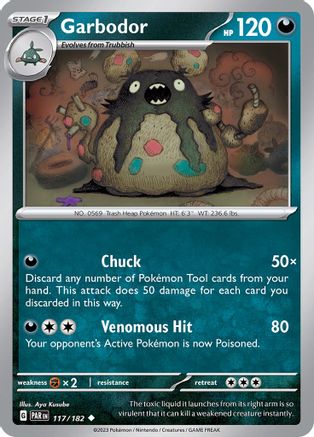 Garbodor 117/182  - Uncommon