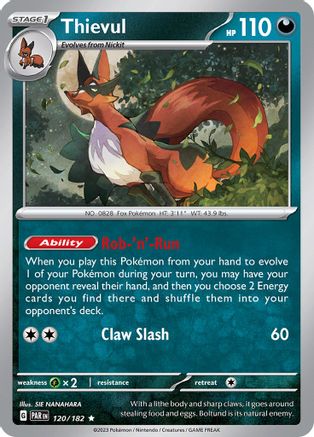 Thievul 120  - Holofoil - Rare