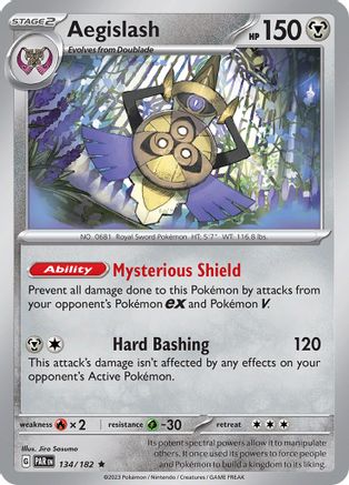 Aegislash 134/182  - Holofoil - Rare