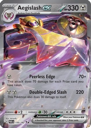 Aegislash ex 135  - Holofoil - Double Rare