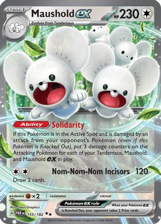 Maushold ex 155  - Holofoil - Double Rare