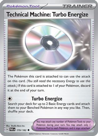 Technical Machine: Turbo Energize 179  - Uncommon