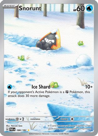 Snorunt 188/182  - Holofoil - Illustration Rare