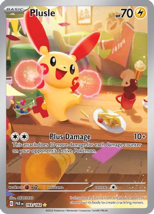 Plusle 193/182  - Holofoil - Illustration Rare