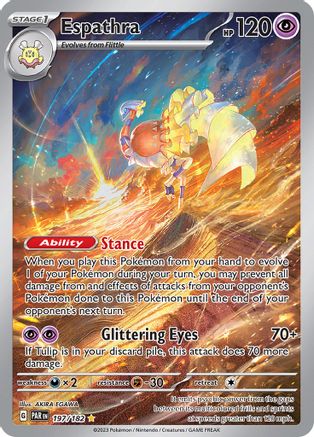 Espathra 197/182  - Holofoil - Illustration Rare