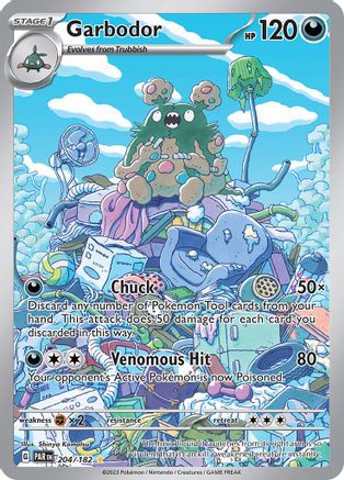 Garbodor 204/182  - Holofoil - Illustration Rare