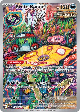 Brute Bonnet 207/182  - Holofoil - Illustration Rare