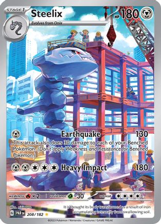 Steelix 208/182  - Holofoil - Illustration Rare