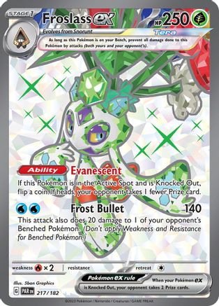Froslass ex 217/182  - Holofoil - Ultra Rare